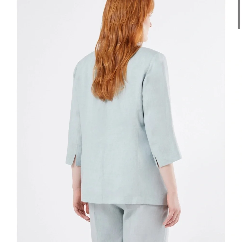 Marina Rinaldi Linen Blazer